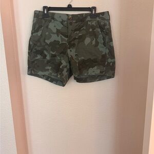 Old Navy Olive Everyday Shorts